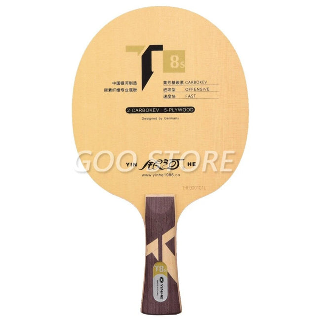 Genuine yinhe Galaxy T-8S T8S Table Tennis Blade (T8s,5wood + 2 carbokev) Ping Pong Racket Base Raquete Ping Pong