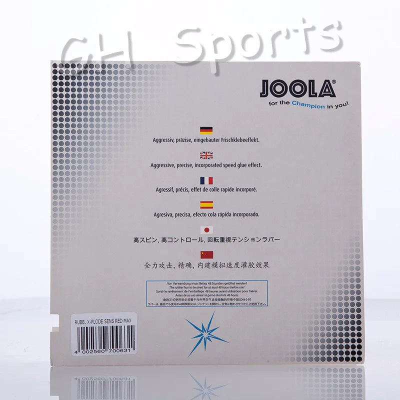 Joola EXPRESS X-Plode Sensitive (Spin & Control) Table Tennis Rubber Pimples In With Sponge Ping Pong Rubber