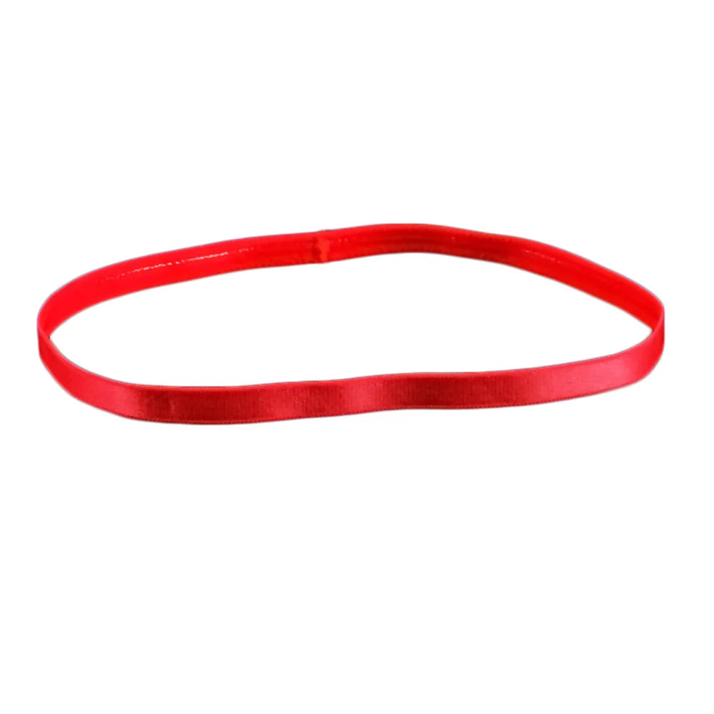 9 Colors Women Men Yoga Hair Bands Sports Headband Anti-slip Elastic Rubber Sweatband Football Yoga  Biking