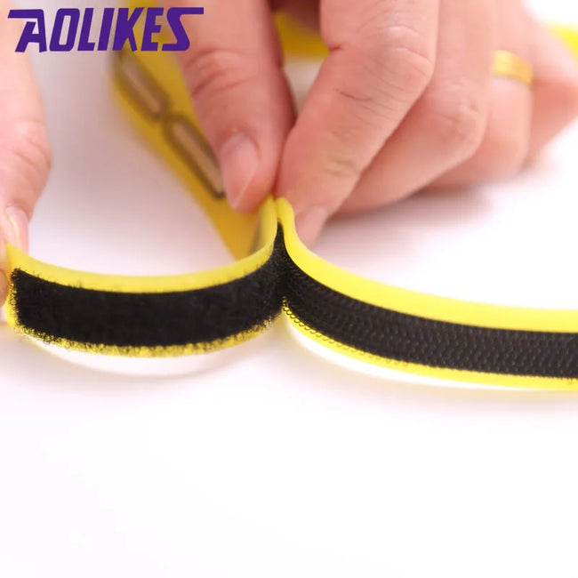 AOLIKES 1 Pcs Elastic Head Sweatband Soft Silicone Running Yoga Sweat Band For Men Women Fitness Basketball Tennis Headband