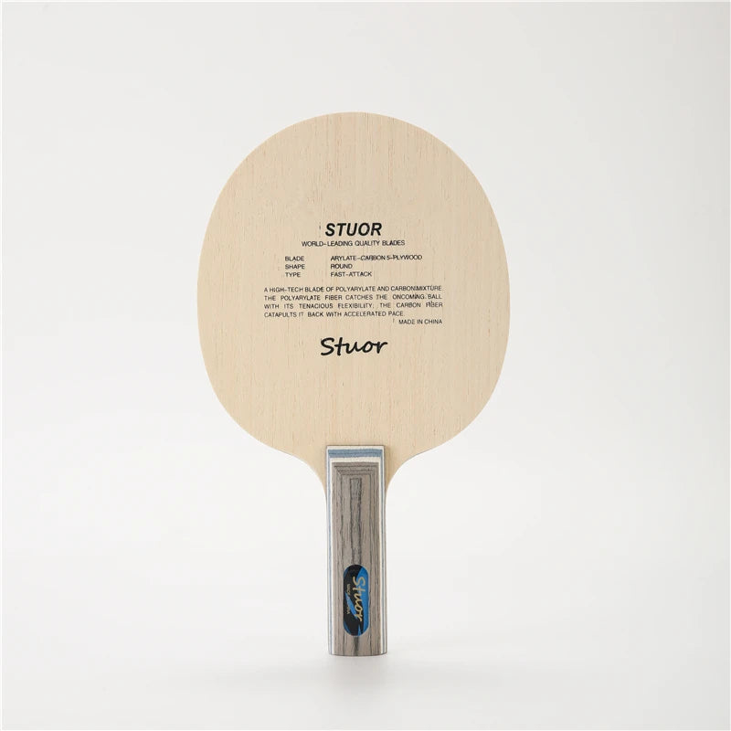 Stuor 7Ply  Carbon Fiber Table Tennis Blade Lightweight Ping Pong Racket Blade Table Tennis Accessories Table Tennis Bat