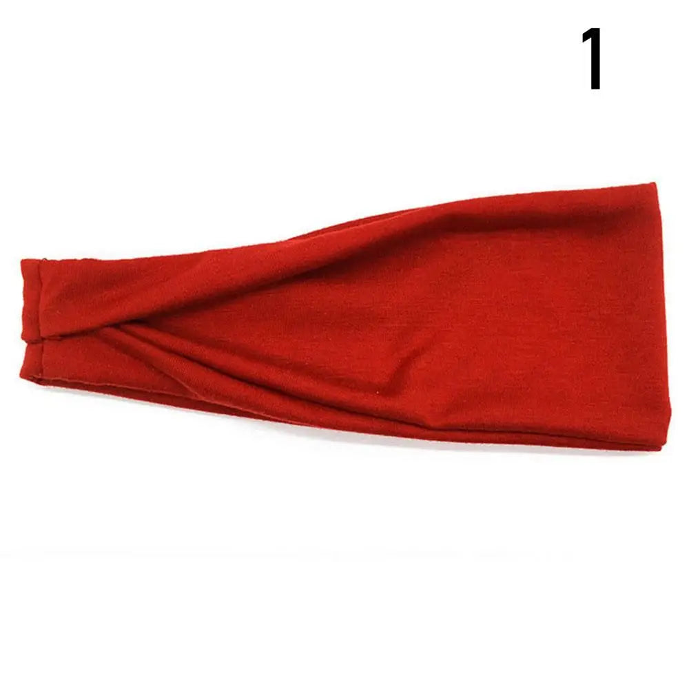 Absorbent Cycling Yoga Sport Sweat Headband For Men and Women Yoga Hair Bands Head Sweat Bands Sports Running Safety Sweatband