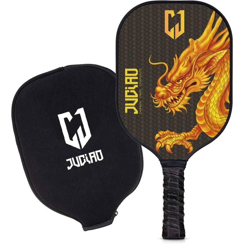 Pickleball Paddle 16MM USAPA Compliant Professional Suitable For Practice Premium Carbon Fiber Comfort Grip Pickleball Paddle