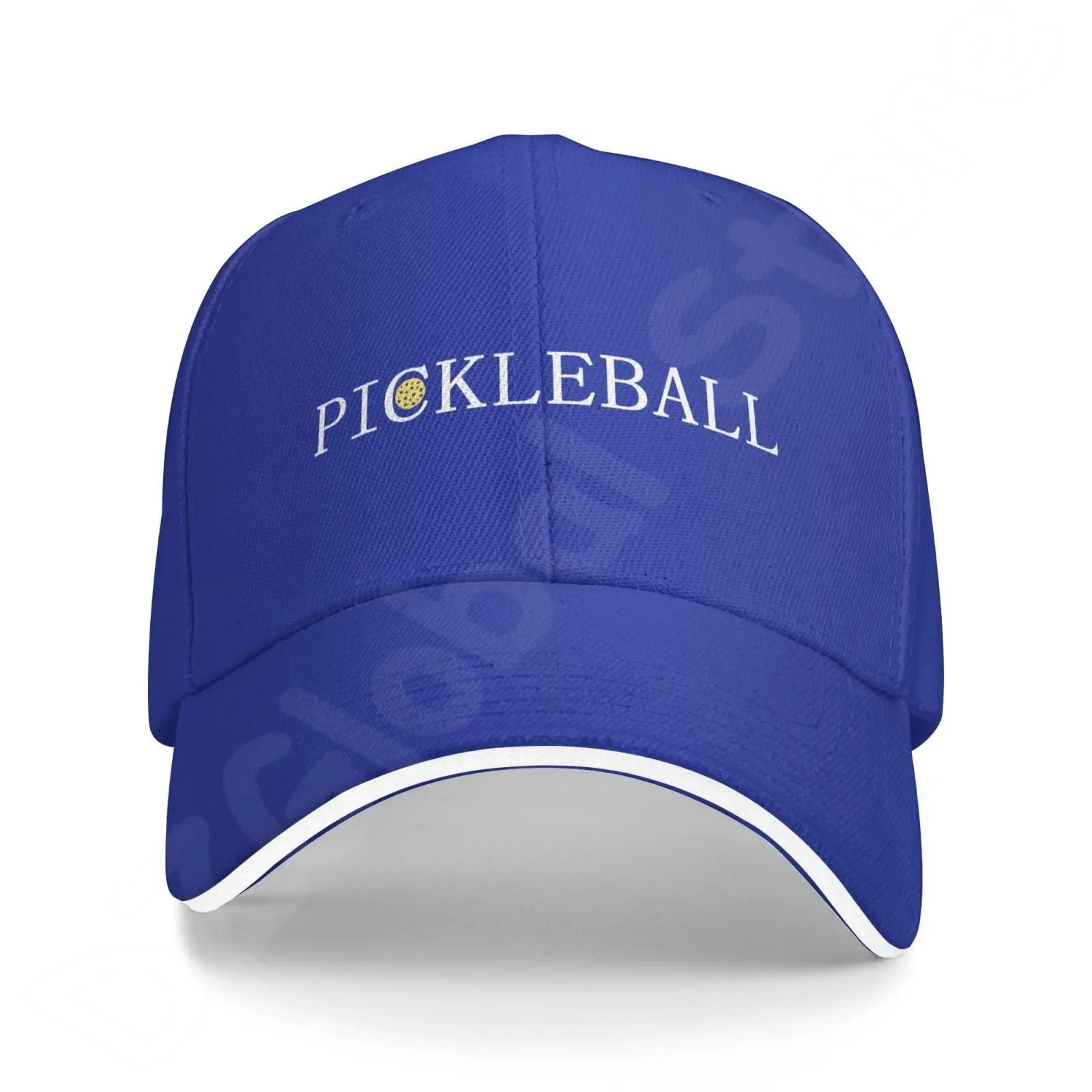 Pickleball Hat for Mens Womens Baseball Hat Adjustable Outdoor Logo Cap Black Baseball Caps Snapback Hat