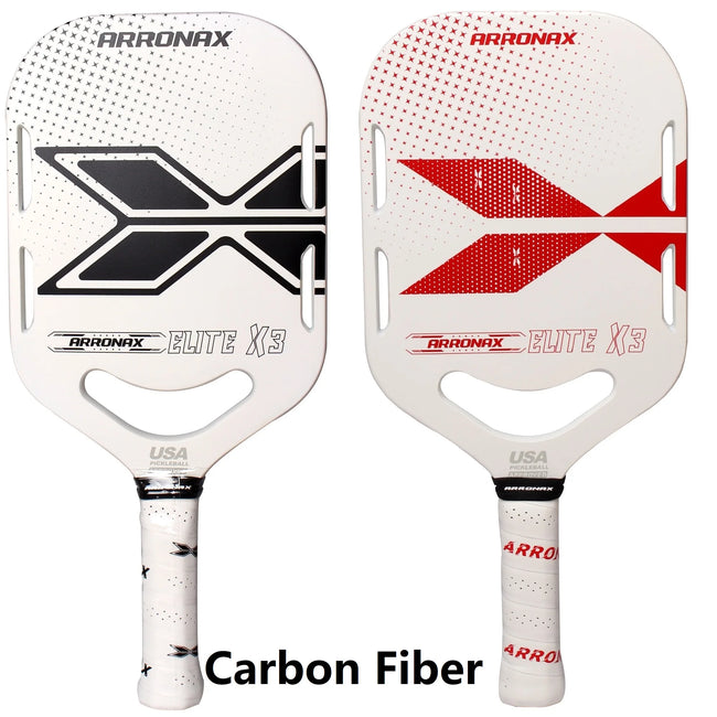 2023 Arronax Pickleball Paddle Rackets Carbon Fiber Core Portable  Gift Indoor Outdoor Racquet Cover Carrying Bag Ball Optional