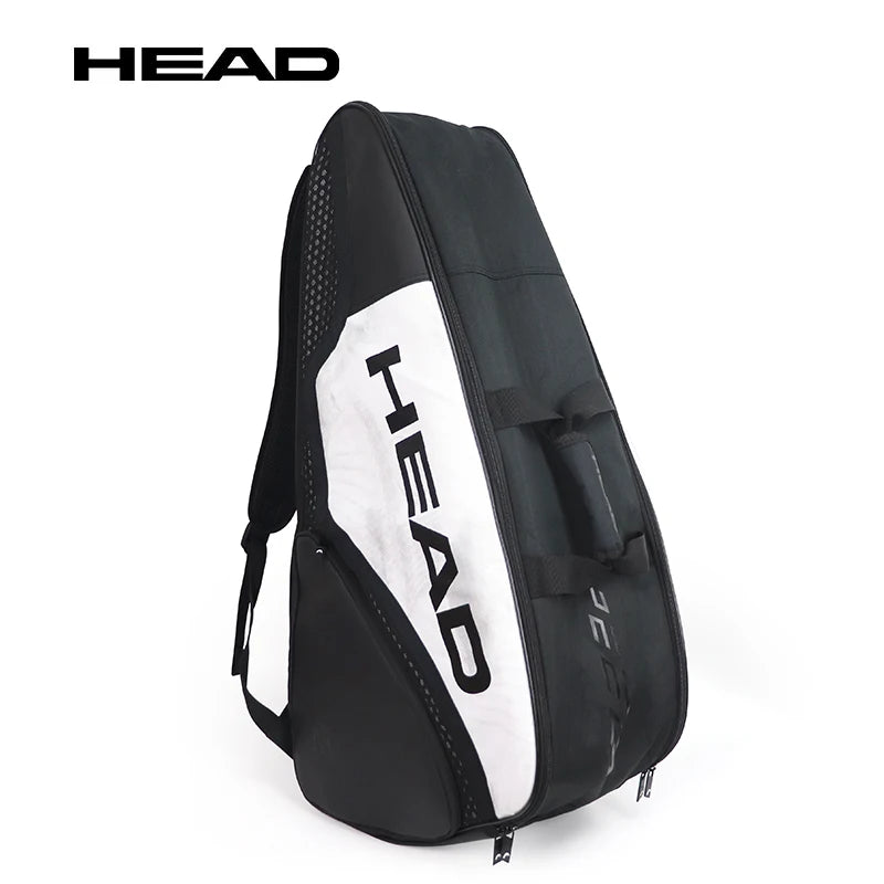 Original HEAD Tennis Squash Racket Backpack 6-7 Large Capacity Tennis Badminton Racket Bag Men Raquete De Tenis Padel Racket Bag