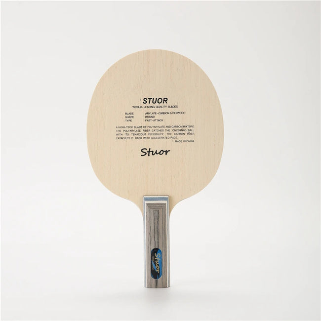 Stuor 7Ply  Carbon Fiber Table Tennis Blade Lightweight Ping Pong Racket Blade Table Tennis Accessories Table Tennis Bat