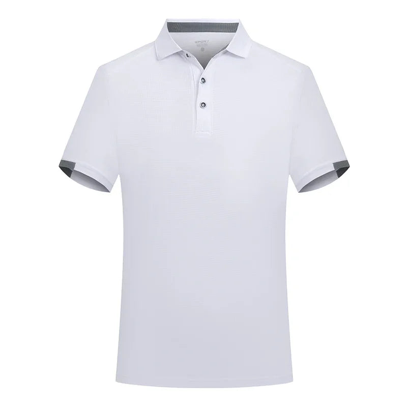 Customized Sport Polo Shirt for Men Women Quick Drying Turn Collar Blouse Golf Wear Mens Design Shirts Pickleball Horse Clothing