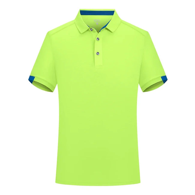 Customized Sport Polo Shirt for Men Women Quick Drying Turn Collar Blouse Golf Wear Mens Design Shirts Pickleball Horse Clothing