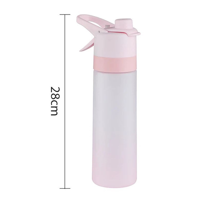 700ml Spray Water Bottle Large Capacity Portable Outdoor Sport Fashion Cute Drinking Plastic Bottles BPA Free Eco-Friendly