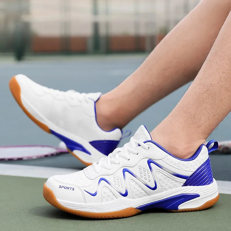 Couple Sports Shoes Men's Badminton Tennis Table Tennis Shoes Outdoor Non-slip Women's Track Pickleball Training Shoes