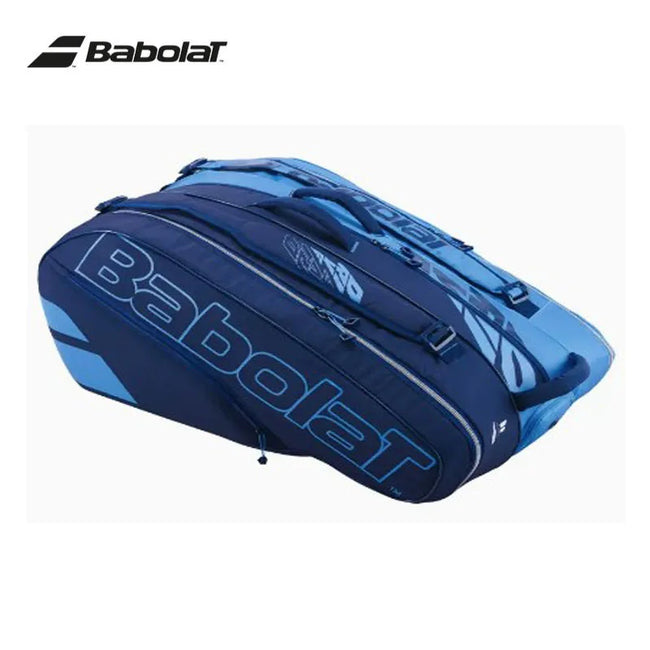 Original Pure Wim Babolat Tennis Backpack 6R Large Capacity Nadel Type Squash Tennis Racket Bag Portable Shoes Compartment Bags