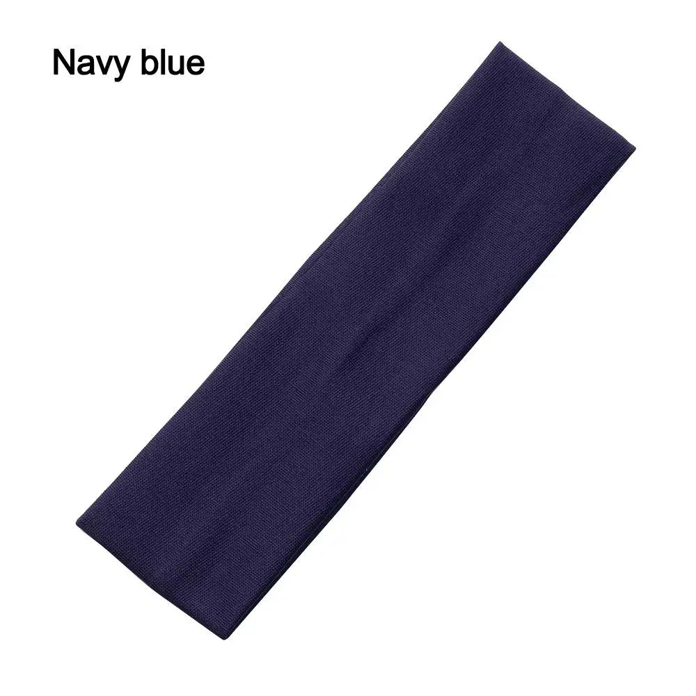 Absorbent Cycling Yoga Sport Sweat Headband For Men and Women Yoga Hair Bands Head Sweat Bands Sports Running Safety Sweatband