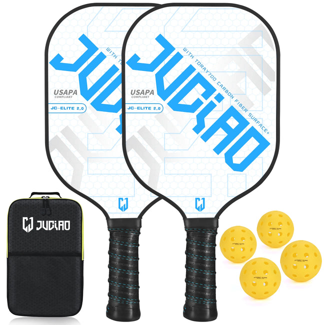 Pickleball Paddles Set USAPA Compliant Includes 4 Balls  Pickleball Racket Sports Equipment Women Men Racket