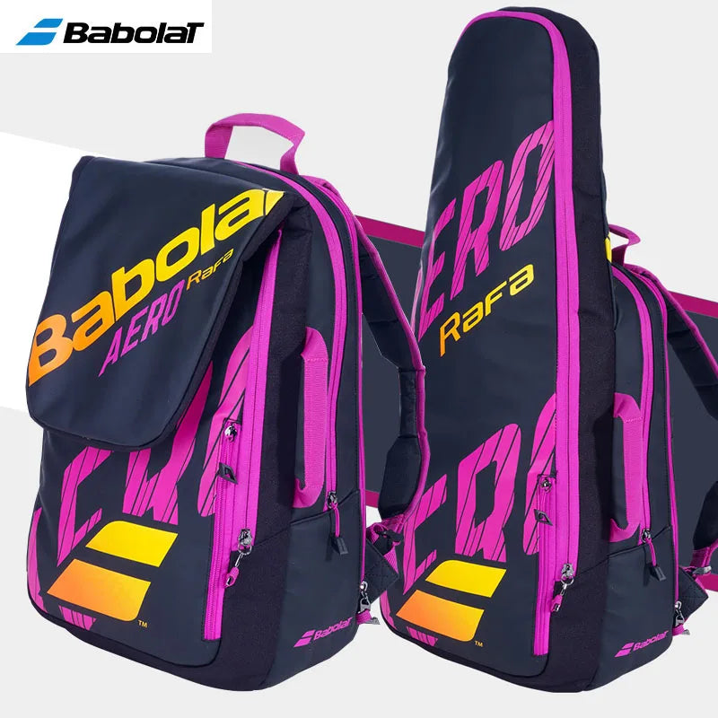 Portable 2 Usages BABOLAT Tennis Bag Original Pure Strike Tim Same Model Tennis Racket Backpack Babolat 3R Badminton Tennis Bags