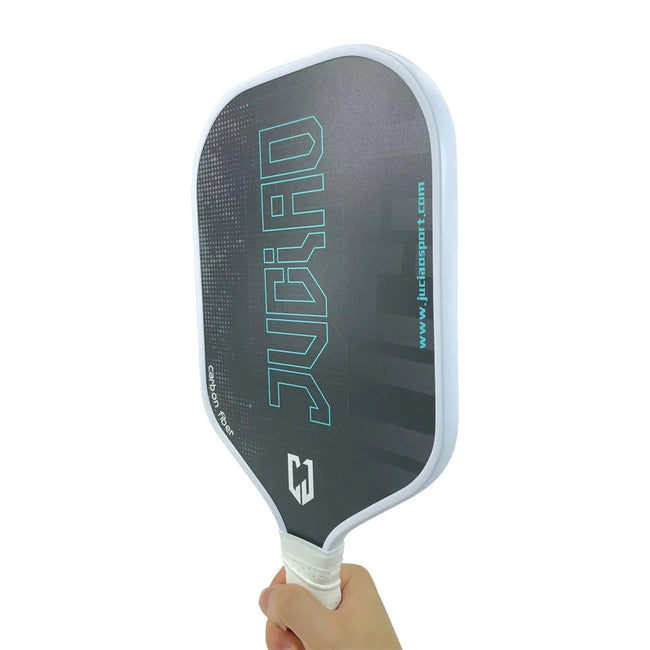 Juciao Pickleball Paddle Carbon Fiber Surface 13MM Pickleball Paddle Lightweight Honeycomb Core Paddle Cushion Comfort Grip