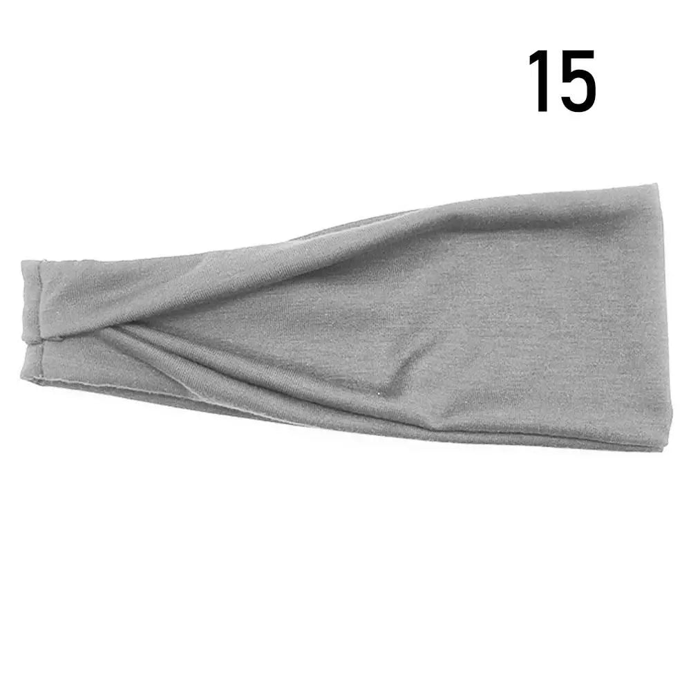 Absorbent Cycling Yoga Sport Sweat Headband For Men and Women Yoga Hair Bands Head Sweat Bands Sports Running Safety Sweatband