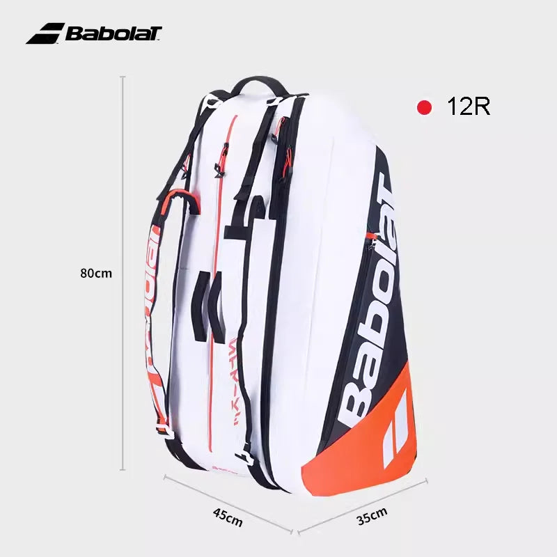 12Pack Large Capacity Nadal Babolat Tennis Bag 2021 Summer Aero Rafa Tennis Court Backpack Original BABOLAT Tennis Shoulder Bags