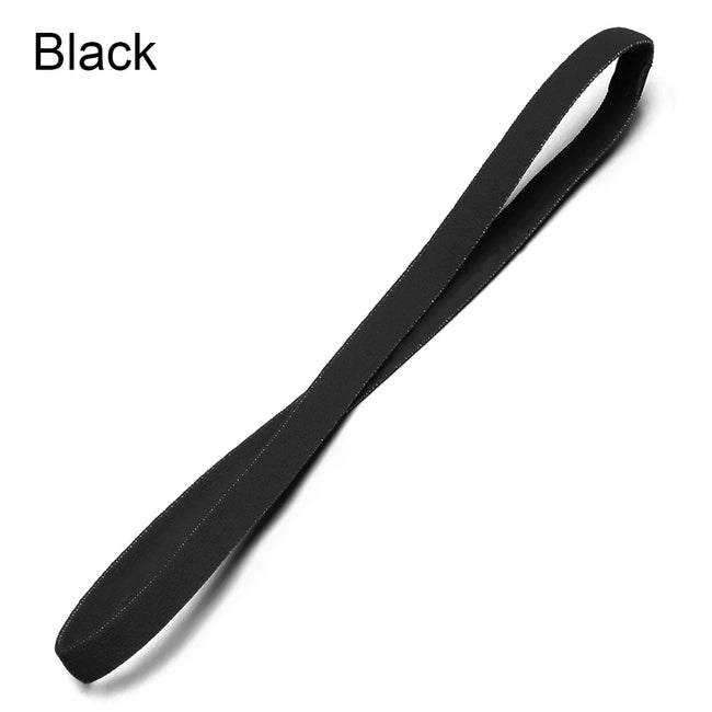 Anti-slip Elastic Headband Rubber Yoga Hair Bands For Women Men Running Fitness Sports Football Stretch Sweatband Candy Color