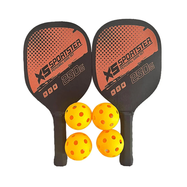 Pickleball Paddles Set Professional Non Slip Handle Pickleball Rackets with Storage Bag for Beginner Adults Player Play Training