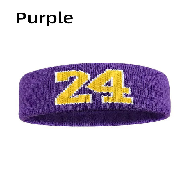 1Pcs Cotton Sports Headband Elastic Antiperspirant Sweatband Protection Basketball Tennis Adult Kids Gym Fitness Sweat Hair Band