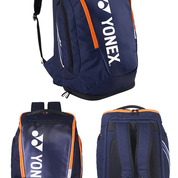 YONEX Brand Badminton Racket And Tennis Racket Series High Quality Backpack Sports Bag Compartment Storage Badminton Accessories