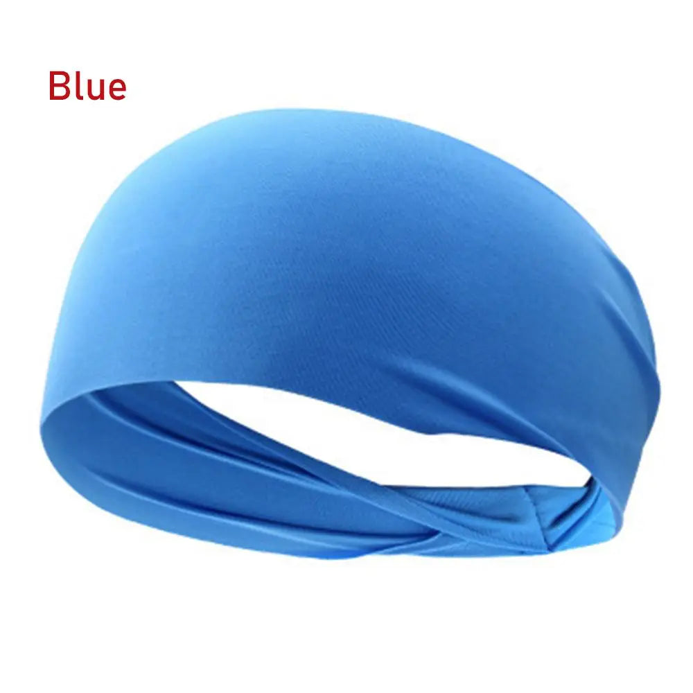 Absorbent Cycling Yoga Sport Sweat Headband For Men and Women Yoga Hair Bands Head Sweat Bands Sports Running Safety Sweatband