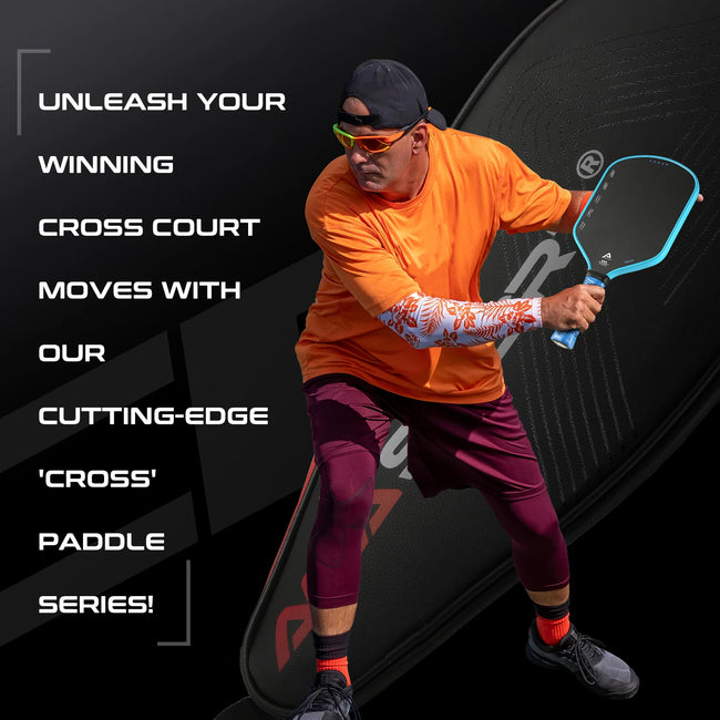 AMASPORT USAPA Pickleball Paddle Raw Cross  T700 Carbon Fiber 16mm Cross Tech Pickleball Paddles Racket with Paddle Cover