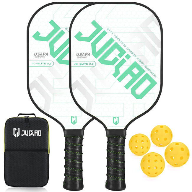 Pickleball Paddles Set USAPA Compliant Includes 4 Balls  Pickleball Racket Sports Equipment Women Men Racket