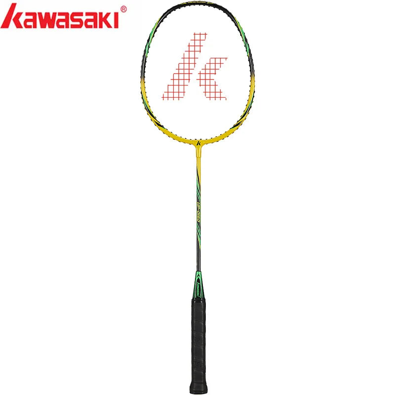 Kawasaki Badminton Racket 1U Aluminum Alloy Frame Badminton Racquet With String UP-0160 With Free Gift Shuttlecock