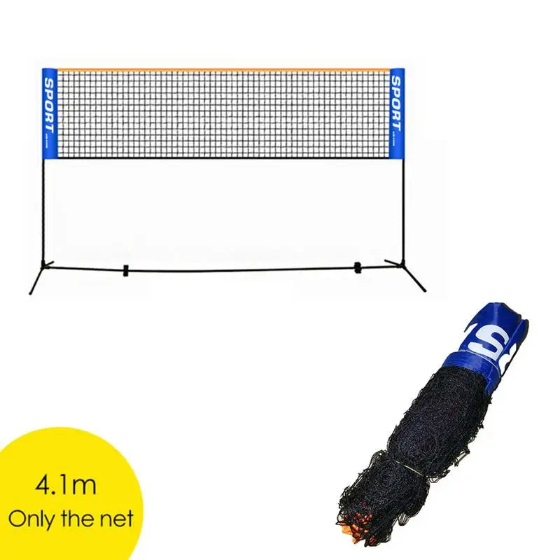 3.1/4.1/5.1/6.1M Portable Badminton Tennis Net Sports Net For Pickleball Tennis Soccer Volleyball Training Outdoor Sports Nets