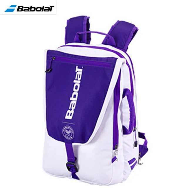 Genuine Babolat Tennis Backpack Pure Wimbledon Co-branding Tennis Padel Squash Badminton Rackets Bag Large Capacity Raquete Bags