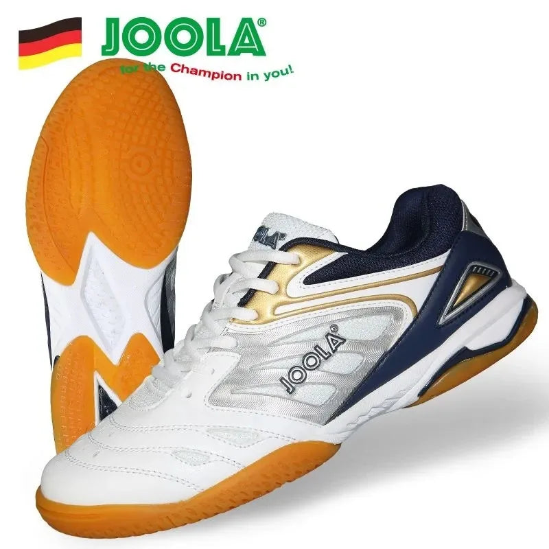 JOOLA Table Tennis Shoes Men Women Professional Training Anti-slip Sports Sneakers Breathable Ping Pong Shoes