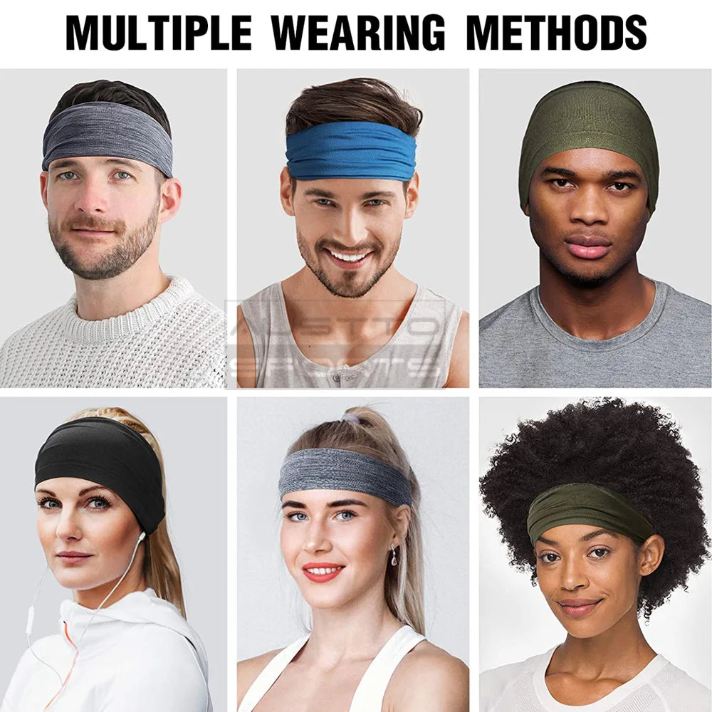 Austto Sports Athletic Headbands Cooling Sweatband for Men Women Running Cycling Hiking Yoga Fitness