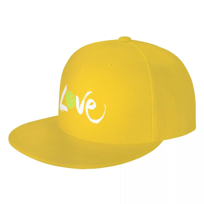 Pickleball Love (white lettering) Baseball Cap Golf Wear Dropshipping summer hats Hats Woman Hat Men's