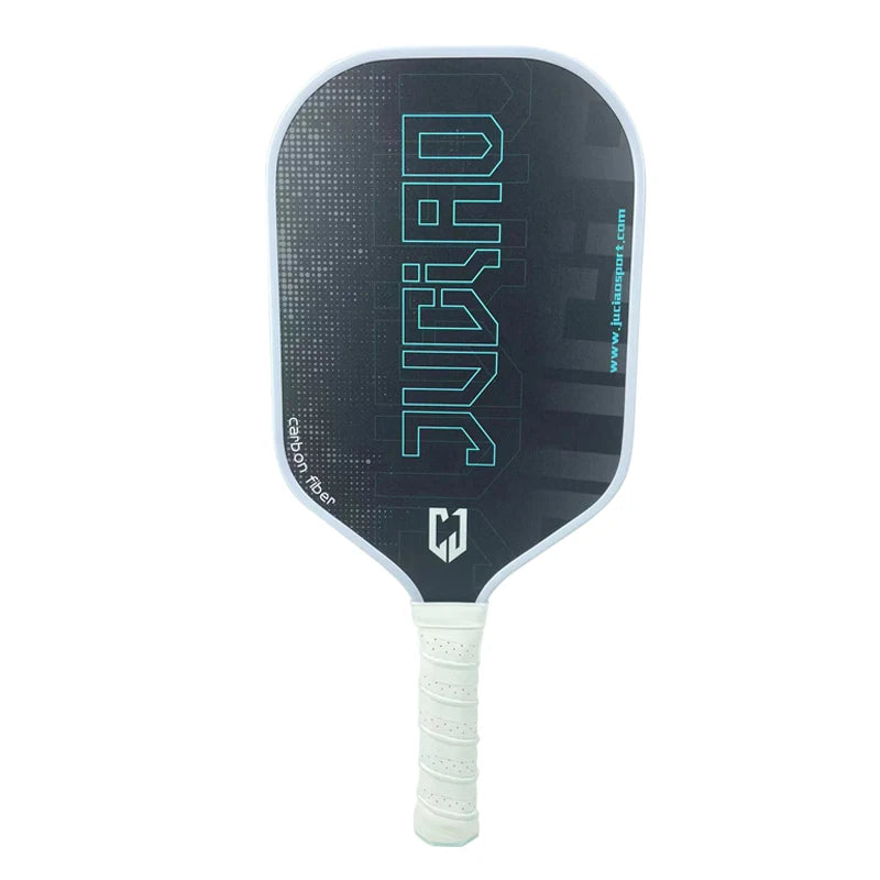 Juciao Pickleball Paddle Carbon Fiber Surface 13MM Pickleball Paddle Lightweight Honeycomb Core Paddle Cushion Comfort Grip