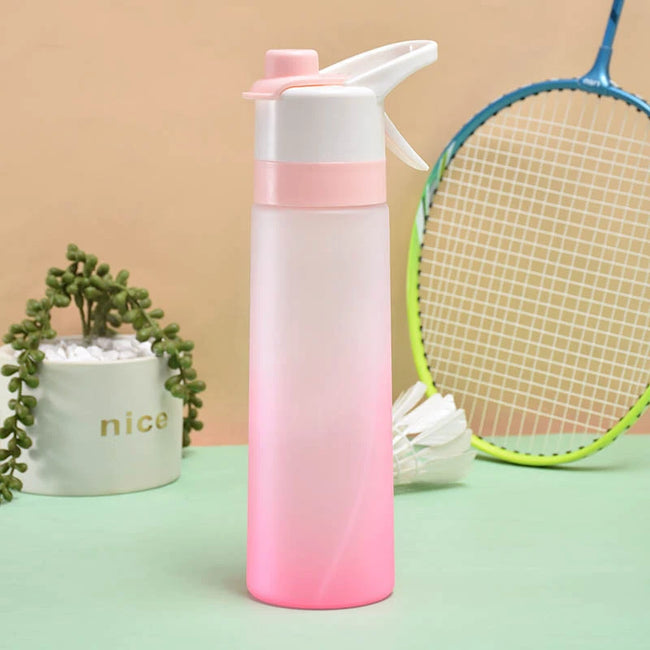 700ml Spray Water Bottle Large Capacity Portable Outdoor Sport Fashion Cute Drinking Plastic Bottles BPA Free Eco-Friendly