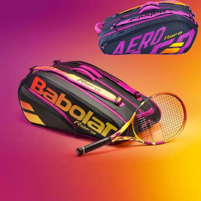 12Pack Large Capacity Nadal Babolat Tennis Bag 2021 Summer Aero Rafa Tennis Court Backpack Original BABOLAT Tennis Shoulder Bags