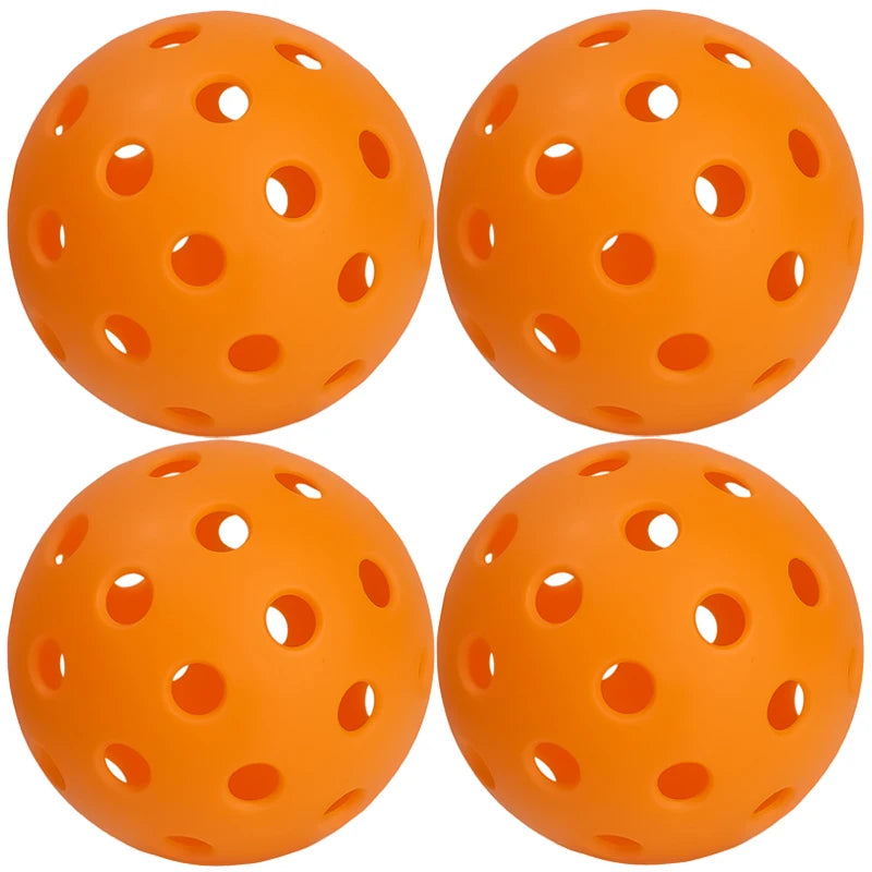 1/4pcs Pickleball Balls Pickle Ball Professional 40 Holes 74mm Adult Outdoor Practice Toy Ball Outdoor Courts Competition Ball