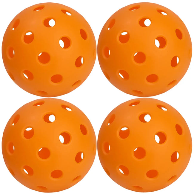 1/4pcs Pickleball Balls Pickle Ball Professional 40 Holes 74mm Adult Outdoor Practice Toy Ball Outdoor Courts Competition Ball