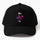 Funny Pink Flamingo Bird Playing Pickleball Cartoon Baseball Cap fishing hat Bobble Hat Men's Baseball Cap Women's