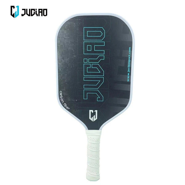 Juciao Pickleball Paddle Carbon Fiber Surface 13MM Pickleball Paddle Lightweight Honeycomb Core Paddle Cushion Comfort Grip