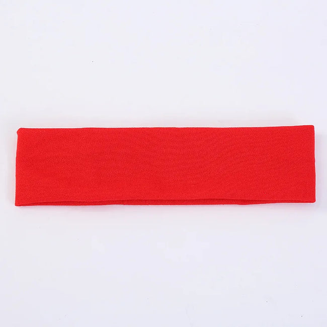 5/10Pcs/Set Sport Yoga Headbands Unisex Fashion Soft Elastic Cotton Sweatband Yoga Stretchy Headband Hair Accessories