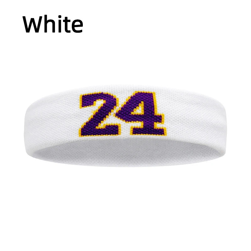 1Pcs Cotton Sports Headband Elastic Antiperspirant Sweatband Protection Basketball Tennis Adult Kids Gym Fitness Sweat Hair Band