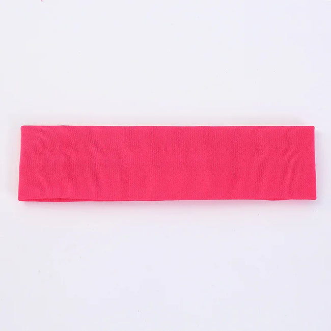 5/10Pcs/Set Sport Yoga Headbands Unisex Fashion Soft Elastic Cotton Sweatband Yoga Stretchy Headband Hair Accessories