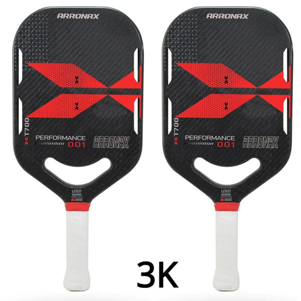 2023 Arronax Pickleball Paddle Rackets Carbon Fiber Core Portable  Gift Indoor Outdoor Racquet Cover Carrying Bag Ball Optional