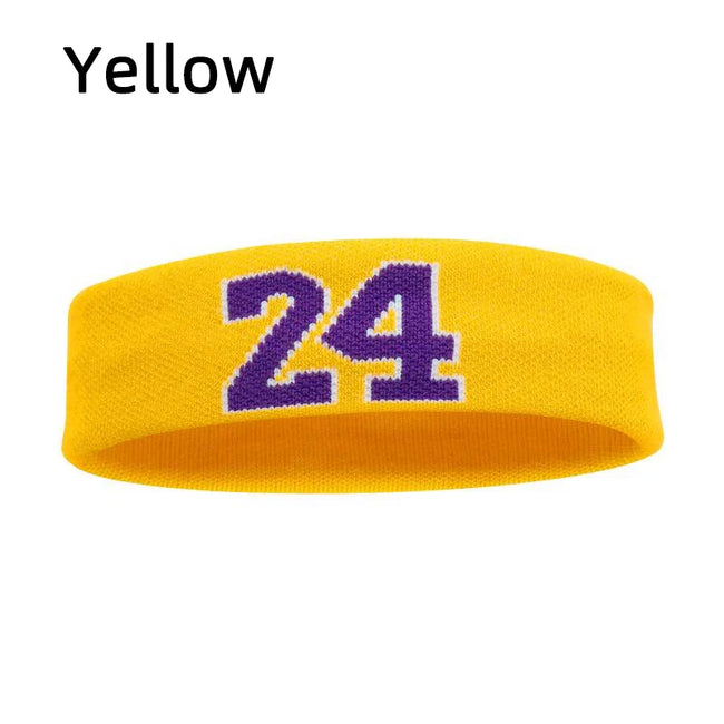 1Pcs Cotton Sports Headband Elastic Antiperspirant Sweatband Protection Basketball Tennis Adult Kids Gym Fitness Sweat Hair Band