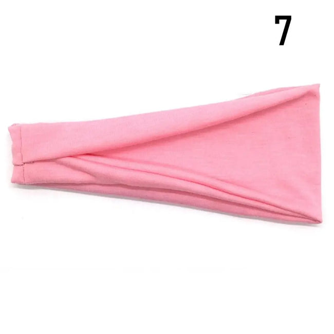 Absorbent Cycling Yoga Sport Sweat Headband For Men and Women Yoga Hair Bands Head Sweat Bands Sports Running Safety Sweatband