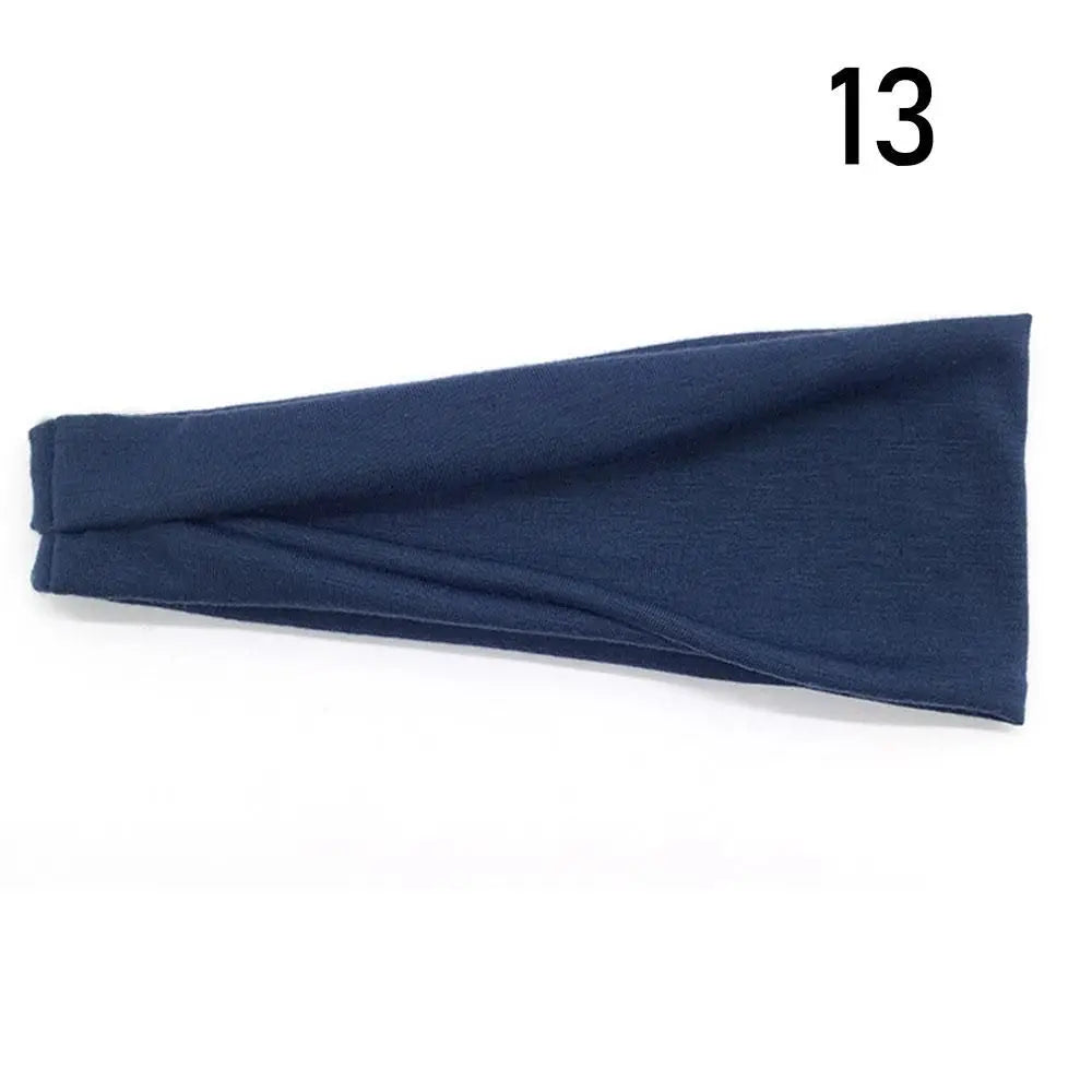 Absorbent Cycling Yoga Sport Sweat Headband For Men and Women Yoga Hair Bands Head Sweat Bands Sports Running Safety Sweatband