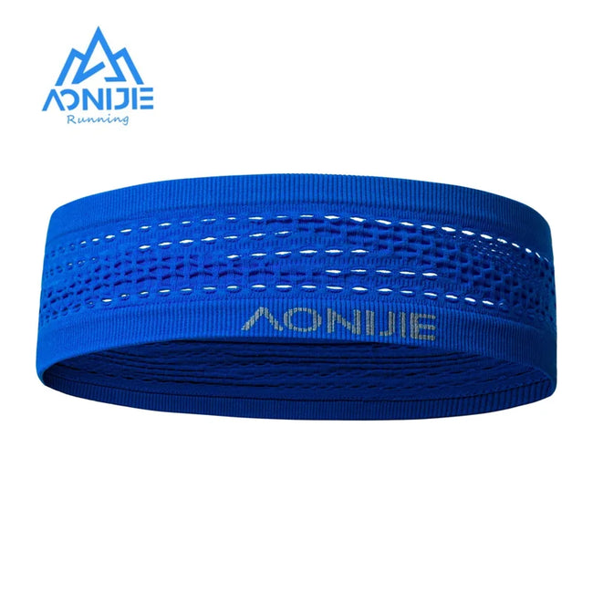 AONIJIE E4423 Workout Sports Headband Non-slip Sweatband Wrist Band Soft Stretchy Bandana Running Yoga Gym Fitness Running